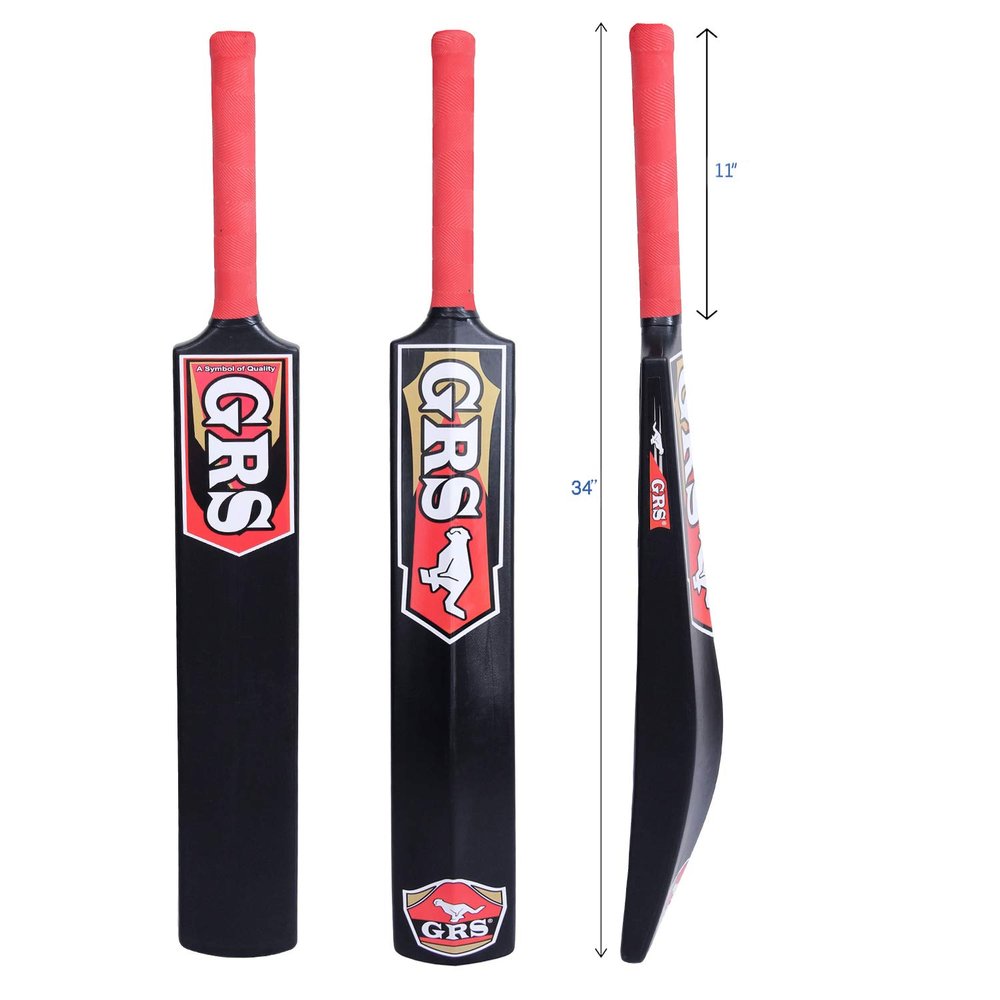 GRS Cric_01 Stunner Bigger Edge Full Size Hard PVC and Plastic Cricket Bat (2.5-Inch)