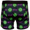 Bioworld Incredible Hulk Fist Smash Men's Underwear Boxer Briefs Large (36-38) Black view 2