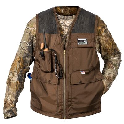 DAN'S Hunting Gear, LLC Dog Days Vest, with Durable Mesh back, Made in U.S.A. (Large)
