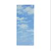 Clouds Mat - Light Blue - Yoga Mats by Yoga Zeal - Luxuriously Soft, Thick, Non-Slip, Hot Yoga Mat. Eco Printed. Designed to grip better with a sweaty yoga practice view 1