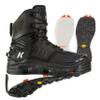 KORKERS River Ops w/Felt & Vibram Soles, Color: Black/Cool Grey, Size: 9 (FB5315-09) view 1
