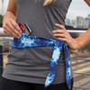 Amphipod TieNgo Stash Belt, Minimalist Runners Storage Waistpack Belt for Running, Jogging & Walking - Black/Reflective - OS view 3