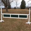 3 Panel Solid Color Gate 10ft - 24 inch Redwood Stain view 3