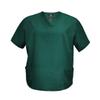 M&M Scrubs Men's Scrub Set Medical Scrub Tops and Pants (Small, Hunter Green) view 2