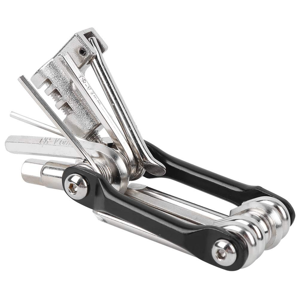 11-in-1 Bike Repair Multi Tool T25 Portable Folding Kit Stainless Steel Universal Maintenance Tool