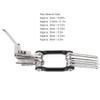 11-in-1 Bike Repair Multi Tool T25 Portable Folding Kit Stainless Steel Universal Maintenance Tool view 4