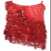 Latin Dance Dress for Girls Ballroom Dancing Dresses for Kids Flapper Dress with 20s Accessories Set (X-Large, Style 3 Red) view 3
