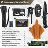 EVERLIT Survival Upgraded Survival First Aid Kit Emergency Gear Trauma Kit with 1000D Nylon Laser Cut Tactical EMT Pouch for Outdoor, Camping, Hunting, Hiking, Earthquake, Home, Office (Coyote Brown) view 4