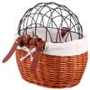 Bicycle Basket Front Storage Carrier Seat Basket Pet Bag for Bike Bag for Cycling Cycling Front Carrier Removable Removable view 1