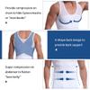 GSKS Mens Slimming Shirt Body Shaper Shapewear Tank Top Chest Compression Vest view 3
