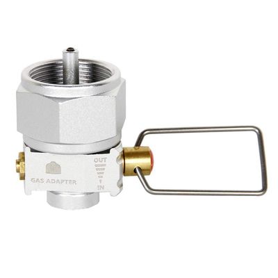 Lixada Gas Saver Plus, Gas Convertor Shifter, Refill Flat Tank, Conversion Adapter, Camping Gas Adaptor Valve, for Nozzle Bottle Type/Butane Gas Cartridge/Lindal Valve Canister