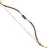 ZSHJGJR Archery Traditional Longbow Handmade 20-40lbs Recurve Bow One-Piece Hunting Bow Horse Bow for Outdoor Shooting Target Practice (Coffee, 20lbs) view 2