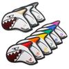 AIMSHARK Coloring Golf Iron Covers/9pcs Set/Golf Head Covers (White Set) view 1