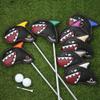 AIMSHARK Coloring Golf Iron Covers/9pcs Set/Golf Head Covers (White Set) view 4