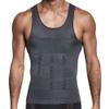 GSKS Mens Body Shaper Slimming Shirt Chest Compression Shirt Shapewear Tank Top view 1