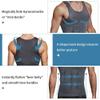 GSKS Mens Body Shaper Slimming Shirt Chest Compression Shirt Shapewear Tank Top view 3