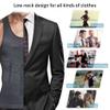 GSKS Mens Body Shaper Slimming Shirt Chest Compression Shirt Shapewear Tank Top view 4