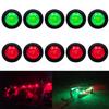 (5 Red + 5 Green) Waterproof Marine Boat LED Lights, Underwater & Deck Courtesy Lights, 12V for Yacht, Boat, Fishing, Pontoon, Sailboat, Kayak view 1