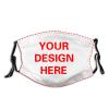 Anycolortrading 1-500PCS Custom Text Image Unisex Face Mask Mouth Cover Personalized Reusable Neck Gaiter Washable Bandana Balaclava For Sports Outdoor view 1
