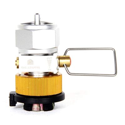 Lixada Gas Saver Plus, Convertor Shifter, Refill Flat Tank, Conversion Adapter, Camping Adaptor Valve for Nozzle Bottle Type/Butane Cartridge/Lindal Valve Canister