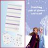 Disney Girls Toddler Winter Hat, Scarf And Mittens Set 2-4 Or Frozen Elsa & Anna Hat, Scarves And Kids Gloves Sets 4-7 view 4