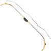 ZSHJGJR Archery Traditional Longbow Handmade 20-40lbs Recurve Bow One-Piece Hunting Bow Horse Bow for Outdoor Shooting Target Practice (Brown, 35lbs) view 3