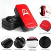 SEISSO 2 Pcs Taekwondo Kickboxing Pads + 2 Pcs Punching Mitts for Karate Training Target Thai Pads Punching Kit Kick Punch Pad Kicking Strike Shield MMA Martial Art for Men Women Gym view 3