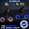 Activ Life 2-Tire Pack LED Bike Wheel Lights with Batteries Included, Get 100% Brighter and Visible from All Angles for Ultimate Safety and Style (Gold) view 3