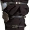 ARTIZANSTORE Gothic Leg Guard Armor Roman Spartan Set Silver - One Size view 2