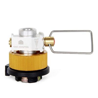 Lixada Gas Saver Plus, Gas Convertor Shifter, Refill Flat Tank, Conversion Adapter, Camping Gas Adaptor Valve, for Nozzle Bottle Type/Butane Gas Cartridge/Lindal Valve Canister