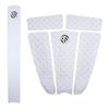 AQUBONA Arch Bar Traction Pad 5+1 Piece EVA Surfboard Deck Traction Pads with Kicker for Stomp Skimboards, Surf Boards, Funboard, Fish Board/White Blue view 1