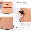 QWEASDF Portable Toilet, Camping Potty, Compact Indoor & Outdoor Commode, for Camping, RV, Boat & More, with Detachable Inner Bucket Lightweight Outdoor Indoor Toilet view 2