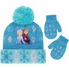 Disney Girls Toddler Winter Hat And Mittens Set Ages 2-4 Or Frozen 2 Elsa & Anna Hat And Kids Gloves Set For Ages 4-7 view 1