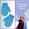 Disney Girls Toddler Winter Hat And Mittens Set Ages 2-4 Or Frozen 2 Elsa & Anna Hat And Kids Gloves Set For Ages 4-7 view 4
