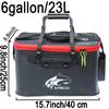 Fishing Bucket, 6Gallon/8Gallon/10Gallon Foldable,Live Fish Bait Container Multi-Functional,Outdoor Camping EVA Fishing Bag and Fish Protection Bucket view 2