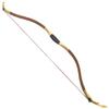 ZSHJGJR Archery Traditional Longbow Handmade 20-40lbs Recurve Bow One-Piece Hunting Bow Horse Bow for Outdoor Shooting Target Practice (Coffee, 25lbs) view 2