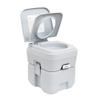 Portable Toilet, 5 Gallon Camping Porta Potty Durable Leak Proof Flushable RV Toilet Easy to use With Detachable Tanks for Effortless Cleaning & Carrying for Travel Boating and Trips view 1