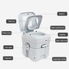Portable Toilet, 5 Gallon Camping Porta Potty Durable Leak Proof Flushable RV Toilet Easy to use With Detachable Tanks for Effortless Cleaning & Carrying for Travel Boating and Trips view 3
