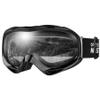 OutdoorMaster OTG Ski Goggles - Over Glasses Ski/Snowboard Goggles for Men, Women & Youth - 100% UV Protection (Black Frame + VLT 47% Gray Lens) view 1
