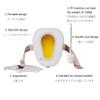 QWEASDF Portable Car Toilet, Mobile Emergency Potty for Adults/Children/Pregnant Woman/Old Man, for Outdoor Emergency, Camping, Hiking, Car Travel, Traffic Jam,Blue view 2