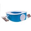 QWEASDF Portable Car Toilet, Mobile Emergency Potty for Adults/Children/Pregnant Woman/Old Man, for Outdoor Emergency, Camping, Hiking, Car Travel, Traffic Jam,Blue view 4