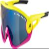 ALPINA Mirrored, 100% UV Protection Sport Sunglasses For Men & Women, Cycling/Running, Removeable Side Protection, 5W1NG, pinegreen, one size view 1