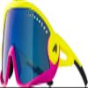 ALPINA Mirrored, 100% UV Protection Sport Sunglasses For Men & Women, Cycling/Running, Removeable Side Protection, 5W1NG, pinegreen, one size view 2