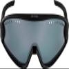 ALPINA Mirrored, 100% UV Protection Sport Sunglasses For Men & Women, Cycling/Running, Removeable Side Protection, 5W1NG, all black matt, one size view 3