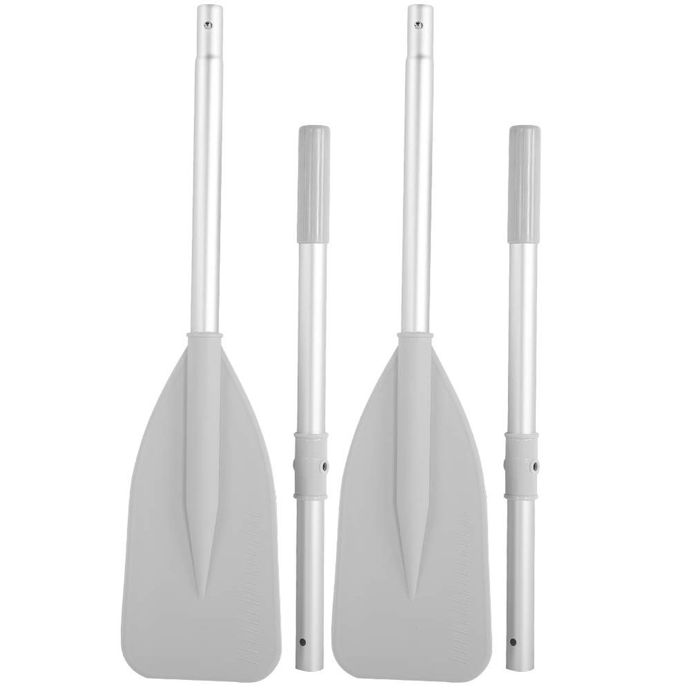 Aluminium Alloy Marine Sports Paddle, Grey Aluminium Alloy Oars, Water Marine Sports for Inflatable Boat Canoe Kayak Rubber Dinghy