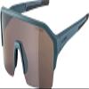 ALPINA Contrast-enhancing & Shatter-Proof Cycling Glasses For Men & Women, 100% UV Protection, RAM HR Q-LITE, dirt-blue matt, one size view 1
