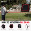 Trigon Sports Lacrosse Rebounder, 4 x 3 Surface Lacrosse Rebounder for Backyard, Foldable Lacrosse Bounce Back with Adjustable Angles, Softball Baseball Volleyball Multisport Training Practice view 3