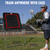 Trigon Sports Lacrosse Rebounder, 4 x 3 Surface Lacrosse Rebounder for Backyard, Foldable Lacrosse Bounce Back with Adjustable Angles, Softball Baseball Volleyball Multisport Training Practice view 4