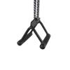 CAP Double D Handle Cable Attachment, Black  Cable Row Attachment for LAT Pulldown & Home Gym Machines view 2