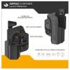 Orpaz C-Series G19 Holster Compatible with Glock 19 Hoslter, Level I/Level II OWB Holsters (Level II R Sereis) view 2